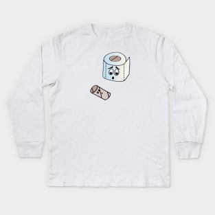 Toilet Massacre Kids Long Sleeve T-Shirt